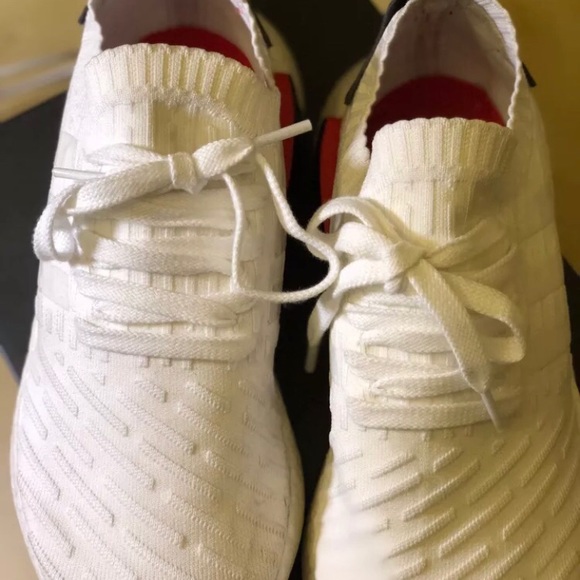 ADIDAS NMD R2 PRIMEKNIT WHITE - Picture 5 of 5